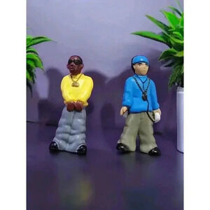 Playaz Figure Gary & Pat 1:32 Homie Size Detailed Mini Vintage Vending